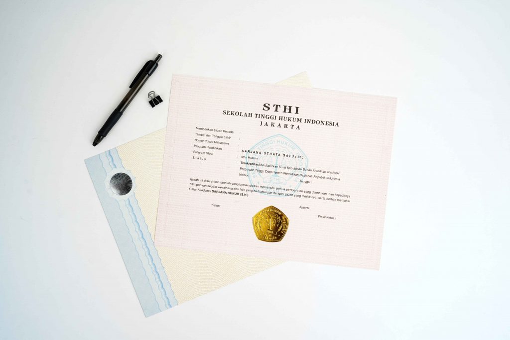 Security certificate