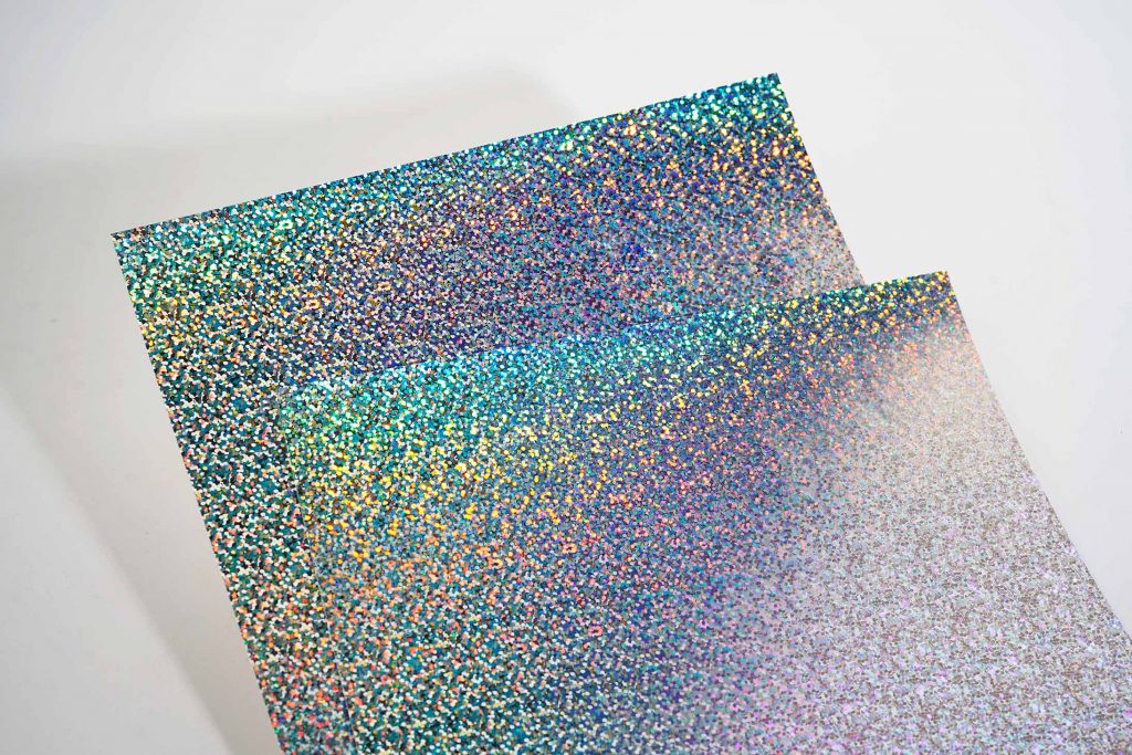 Plastic-free holographic transfer